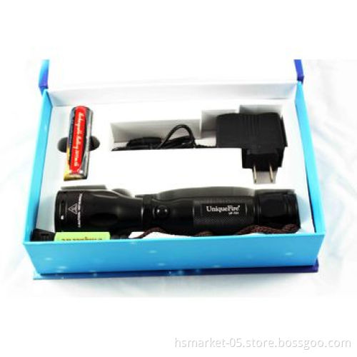 CREE XM-L U2 Waterproof Chargeable LED Hunting Flashlight 1,200 Lumen with High Power & USB ChargerNew